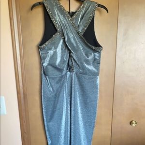 2 dresses are long and one is meidi